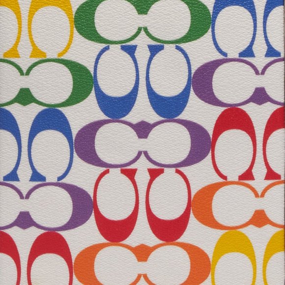 🌈 Coach Sullivan Pack In Rainbow Signature Canvas - Picture 5 of 16